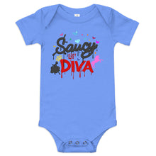 Load image into Gallery viewer, Baby Saucy Lil Diva Onesie