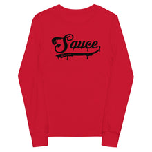 Load image into Gallery viewer, Youth Sauce long sleeve tee