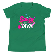 Load image into Gallery viewer, Big Girls' Sauce Lil DIva T-Shirt