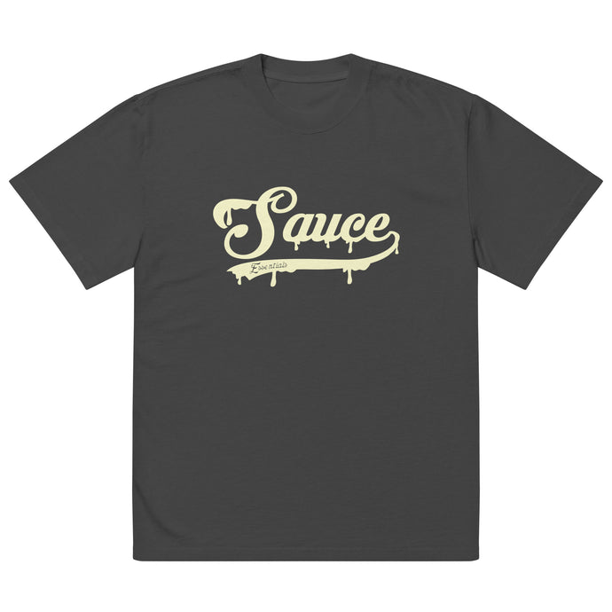 Sauce Oversized faded t-shirt