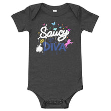 Load image into Gallery viewer, Baby Saucy Lil Diva Onesie
