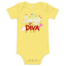 Load image into Gallery viewer, Baby Saucy Lil Diva Onesie
