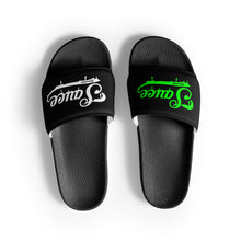Load image into Gallery viewer, Black and Slime Sauce slides
