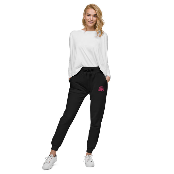 Women $E fleece sweatpants