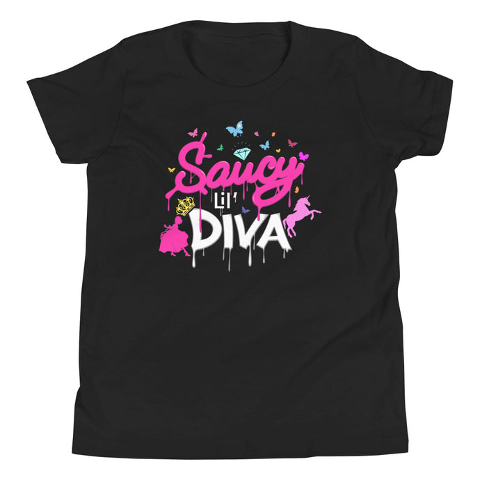 Big Girls' Sauce Lil DIva T-Shirt