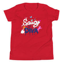 Load image into Gallery viewer, Big Girls&#39; Sauce Lil DIva T-Shirt
